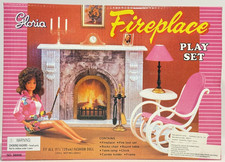 Gloria Fireplace Set - Great for Refinishing - NRFB - SKU 96006