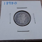 1898 O Barber Dime - nice details - 90% Silver U.S. Coin