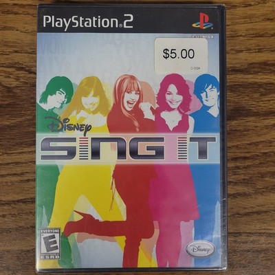 Disney Sing It (PS2 PlayStation 2) Tested & Works