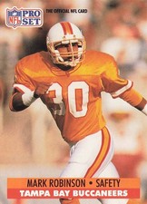 1991 Pro Set #675 Mark Robinson Football