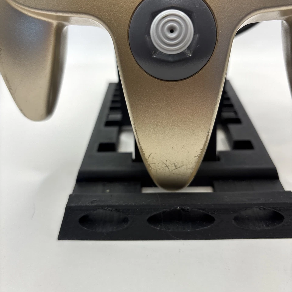 Mando Gamepad Nintendo 64 N64 Oficial OEM Dorado NUS-005 Probado Foto 4 de 4