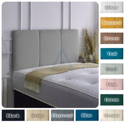 Plüsch Samt Diwan Bett Kopfteil Polster Polsterplatte Design Modern Klassiker