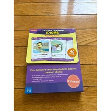Lakeshore Understanding Idioms Teaching Cards Grades 4-5 Classroom Learning