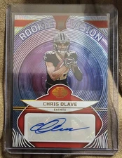 2022 Panini Illusions Rookie Vision Signatures Chris Olave #RVS-CO /50 RC 