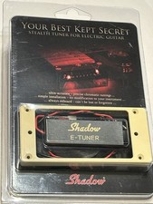 Shadow Humbucker Rahmen Stimmgerät Neu OVP Creme Curved E-Gitarre