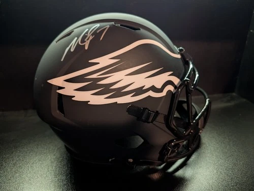 MICHAEL VICK Autographed Full Size FLASH Replica Helmet Philadelphia Eagles JSA