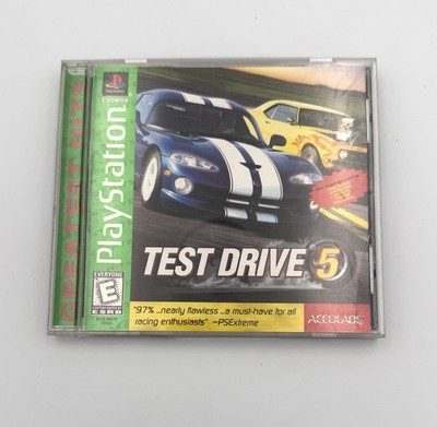 Test Drive 5 (Sony PlayStation 1, 1998, Black Label) PS1