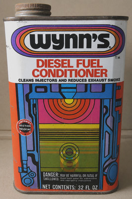 Vintage Wynns Friction Proofing Oil Can Diesel Fuel Conditioner Cleans Injectors