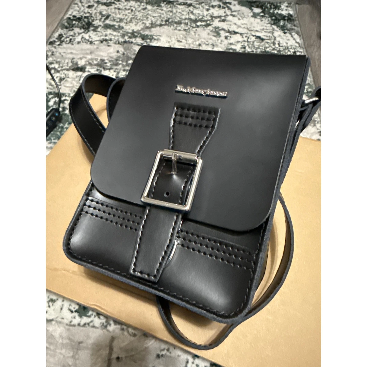 Dr. Martens Leather Exterior Satchel/Top Handle Bag Handbags