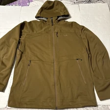 Sitka Gear Men's Goretex Infinium Jetstream Jacket Dark Brown Sz L  T