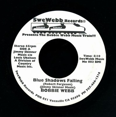 45bs-R&B-SWE-WEBB 003-4-Bobbie Webb-(Blue Shadows Falling/Chicken Shack Boogie)