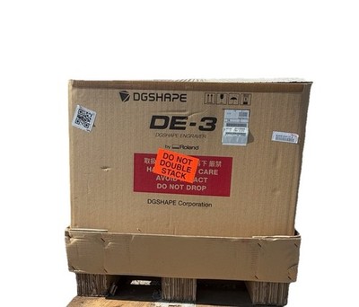 DGSHAPE DE-3 Engraver Roland Desktop CNC Engraving Machine Open