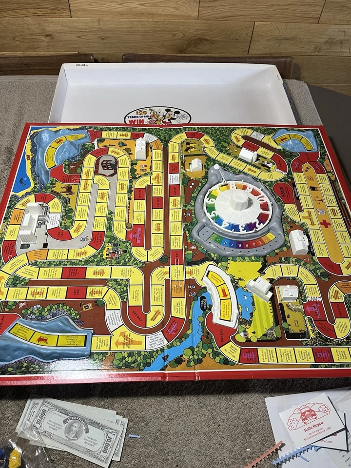 3 80’s Board games Game Of Life , Stay Alive , Upwords All Complete - Image 3 of 4