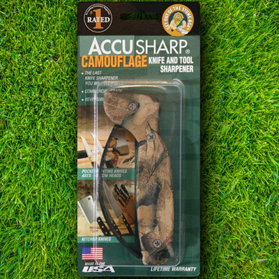 AccuSharp Knife And Tool Sharpener With Tungsten Carbide Sharpening Blades S5