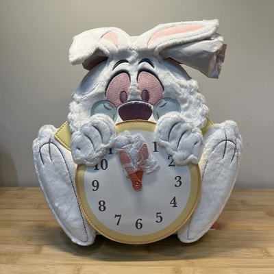 Loungefly Disney Alice in Wonderland White Rabbit Cosplay Mini Backpack, NWT