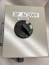 NTO,CL20-225U,3-Phase Electrical Enclosure Breaker Box Type 1.4.12 AC200V