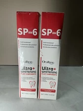 2x Oralhoe Ultra+ Whitening SP-6 probiotic brightening toothpaste 07/2027 4.23oz