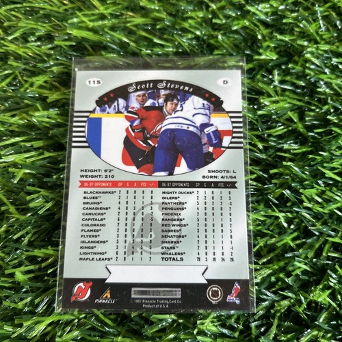 1997-98 Pinnacle Certified Scott Stevens New Jersey Devils H9 - Bild 2 von 2