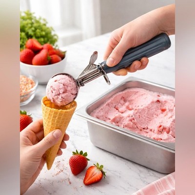 Hamilton Beach Commercial Disher size 8 4oz per scoop. 2.75 diameter.