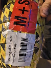 All Weather Scooter Tire Set 120/70-12 & 230/70-12 (M+S) 72P +;51J Front &Rear