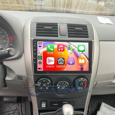9'' Radio Estereo De Pantalla Para 2009-2013 Toyota Corolla Coche Carplay Android