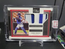 2022 Panini Three and Two Prospect Dual Jerseys Gabriel Moreno /7 #PDJ-GM