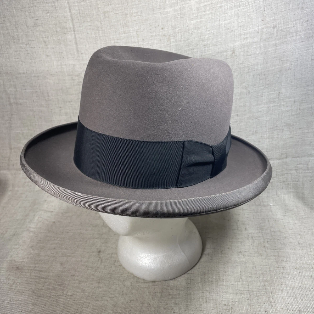 Fedora Gray 1950s Vintage Hats for Men for sale | eBay
