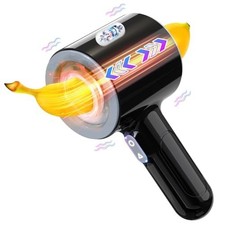 Automatic Male Masturbator Cup, 7 Thrusting Vibrating Modes, Dual OpenEnded...