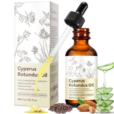 Cyperus Rotundus Oil for Hair Removal, 100% Pure Nural Oil for Skin & Hair Care,