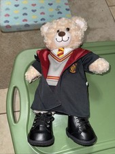 18" Build A Bear Workshop Harry Potter Bear Gryffindor Full Costume Bear EUC