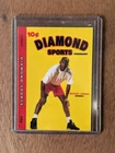 1990 Diamond Sports Michael Jordan Chicago Bulls Promo Card