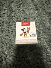2024 *Mickey's Special Delivery Disney  Mickey Mouse Hallmark MINIATURE ornament