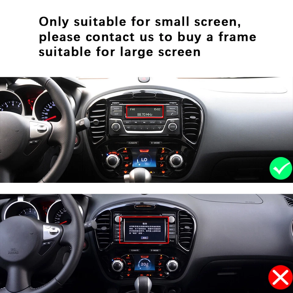 Apple Carplay For Nissan Juke 2011-2016 Car Stereo Radio Android 15 GPS WIFI 64G - Image 4 of 4