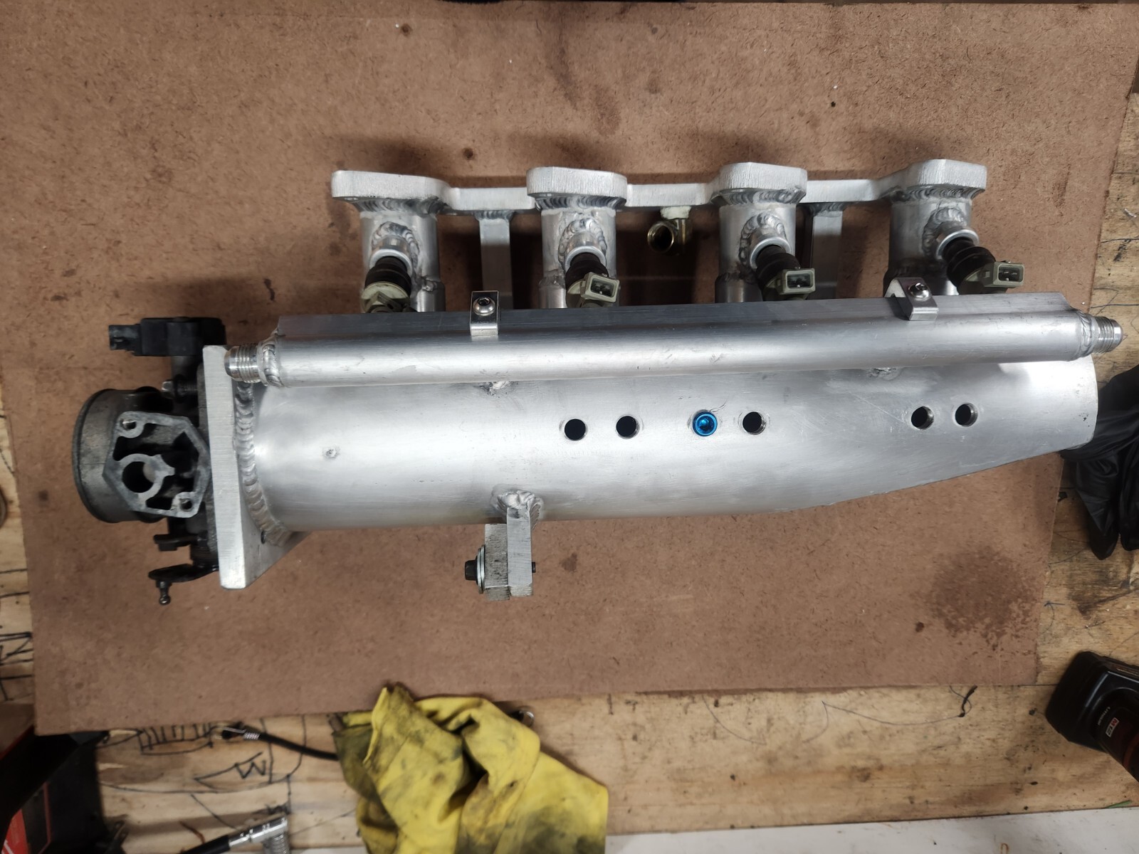 Ford 2.3 2300 Custom Sheetmetal Intake manifold Ford Ranger SVO