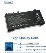 45wh Battery For Hp Probook Re03xl 430 440 445 450 455r G6 430 440 445 450 G7 US
