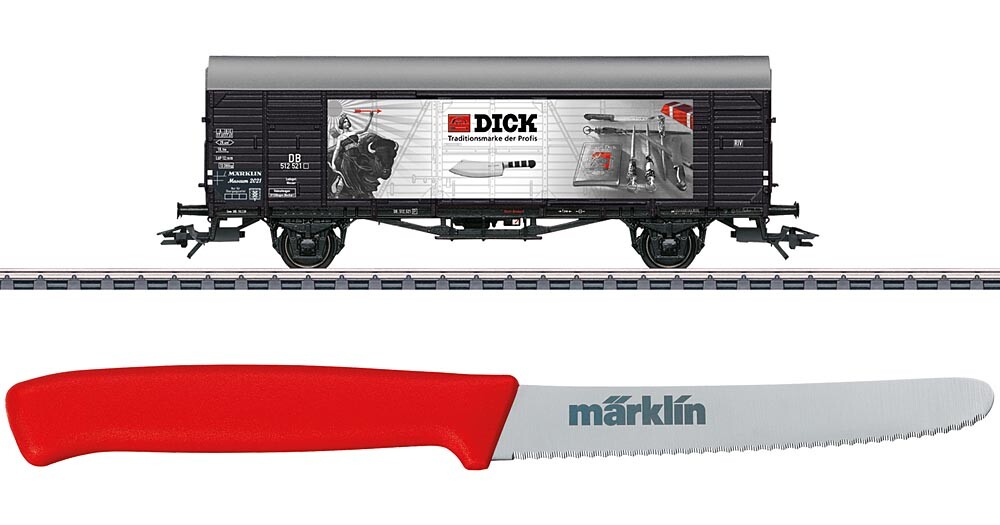 Marklin 48121 Museum Car set for 2021 w DICK Utility Knife
