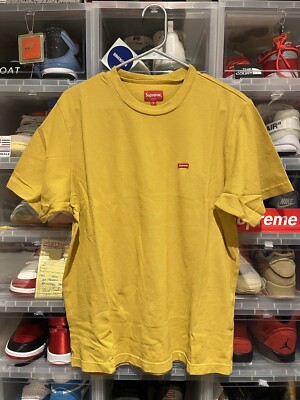 モ*ナ様 Supreme Twill Applique Polo \"Yellow Twill Appliqué Polo - fall/winter 2025 - Supreme