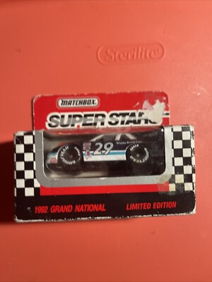 Matchbox 1992 Grand National SuperStars Phil Parsons Racing #29 White Rose Chevy