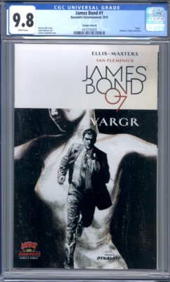 James Bond #1 Madness Games & Comics Exclusive Variant (2015) 1st Print  CGC 9.8