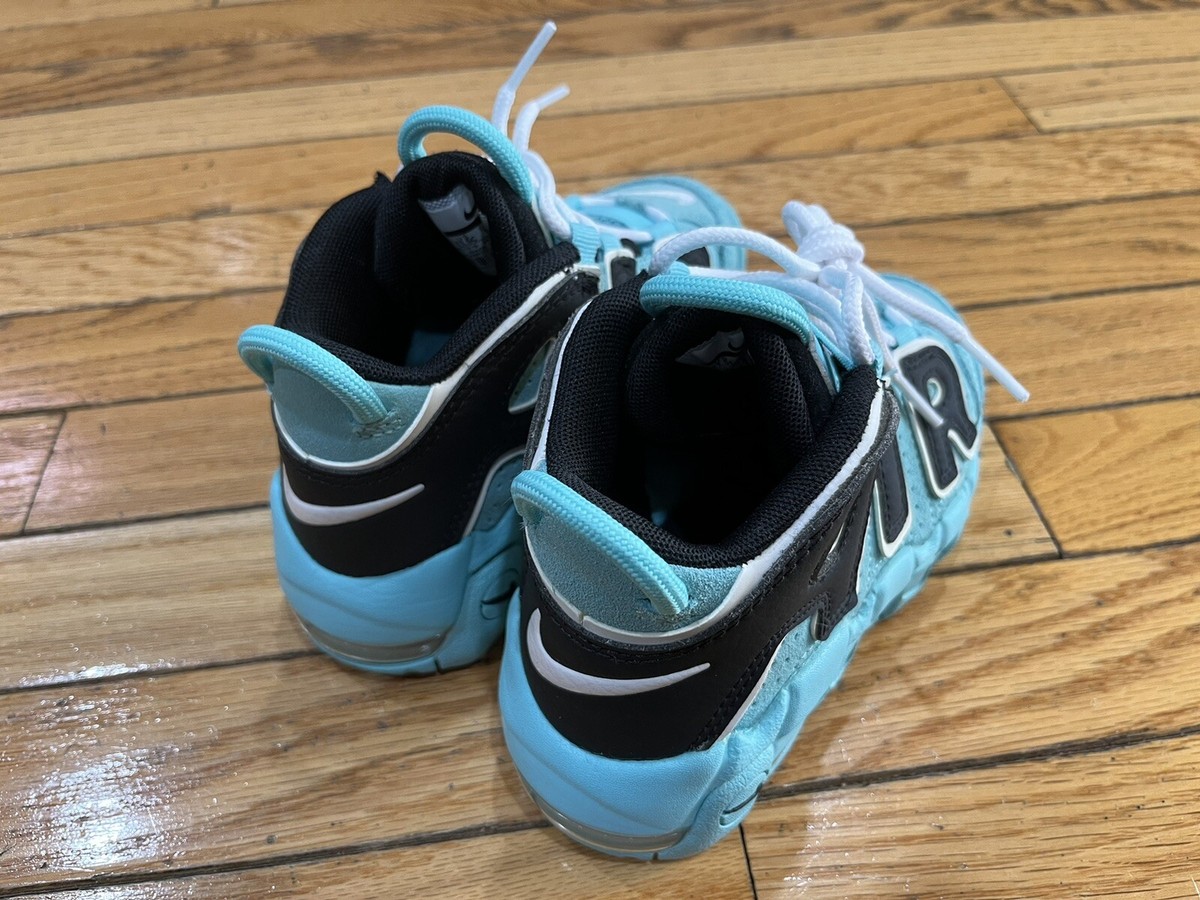 靴 NIKE AIR MORE UPTEMPO \"LIGHT AQUA / Nike Air More Uptempo '96 QS Light Aqua for Sale