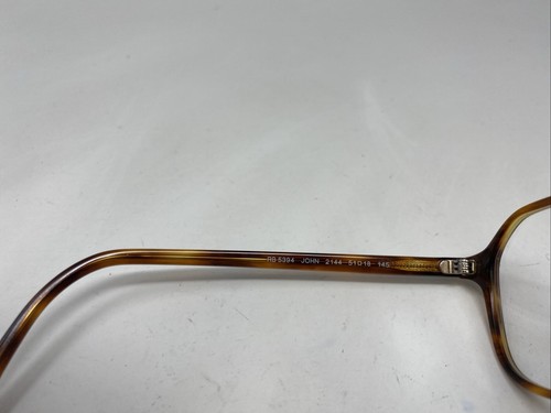 Ray-Ban Italy JOHN RB 5394 2144 51-18-145 Demi Amber Eyeglasses Frame XE33 - Picture 7 of 8