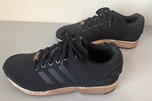 adidas flux gold and black