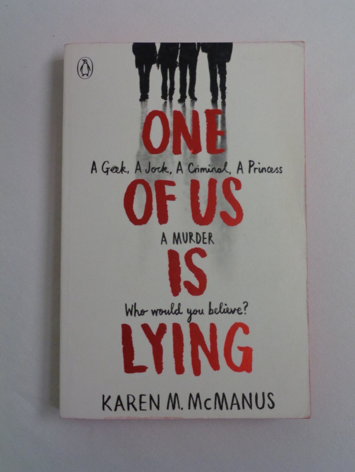 Karen M McManus One Of Us Is Lying Thriller Paperback Penguin Books 2017