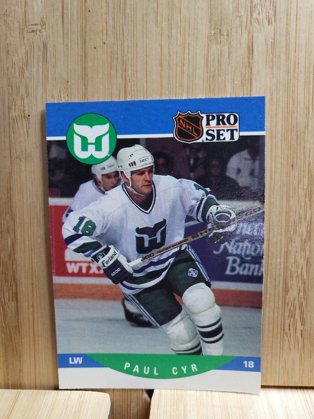 1990 Pro Set Hockey Paul Cyr #449