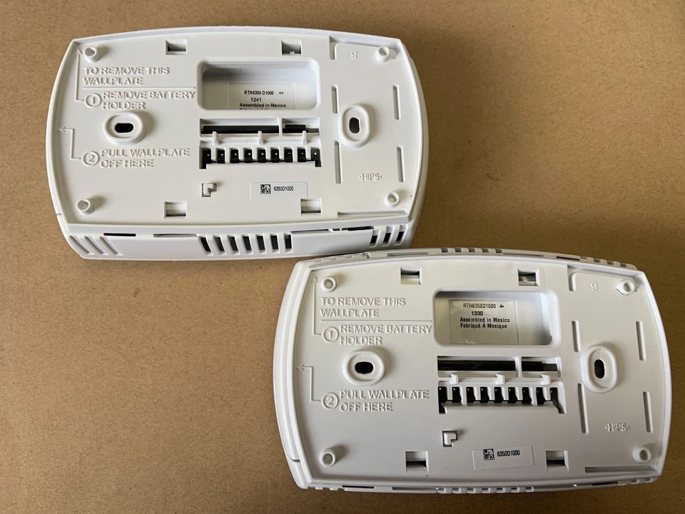 Lote de 2 Termostato Programable Honeywell 5-2 Días RTH6350D ***PROBADO*** Foto 2 de 4