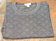 Brioni Cotton-Silk Lightweight Sweater Pullover Made in Italy Men's size EU 52