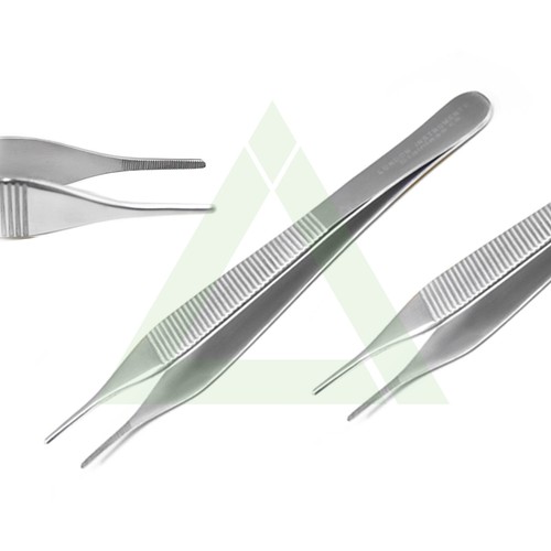 Tissu de forceps chirurgical Adson 12cm, pince à épiler en coton Beaden® CE - Picture 4 of 4