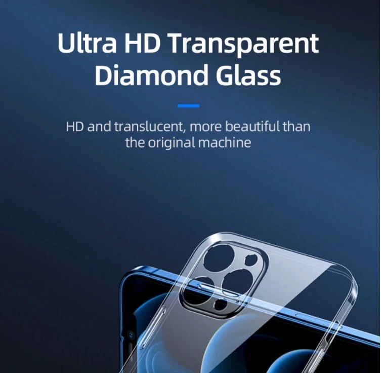 CUSTODIA per Apple iPhone 13 12 PRO MAX MINI Cover Protezione CAMERA +PELLICOLA - Immagine 3 di 4