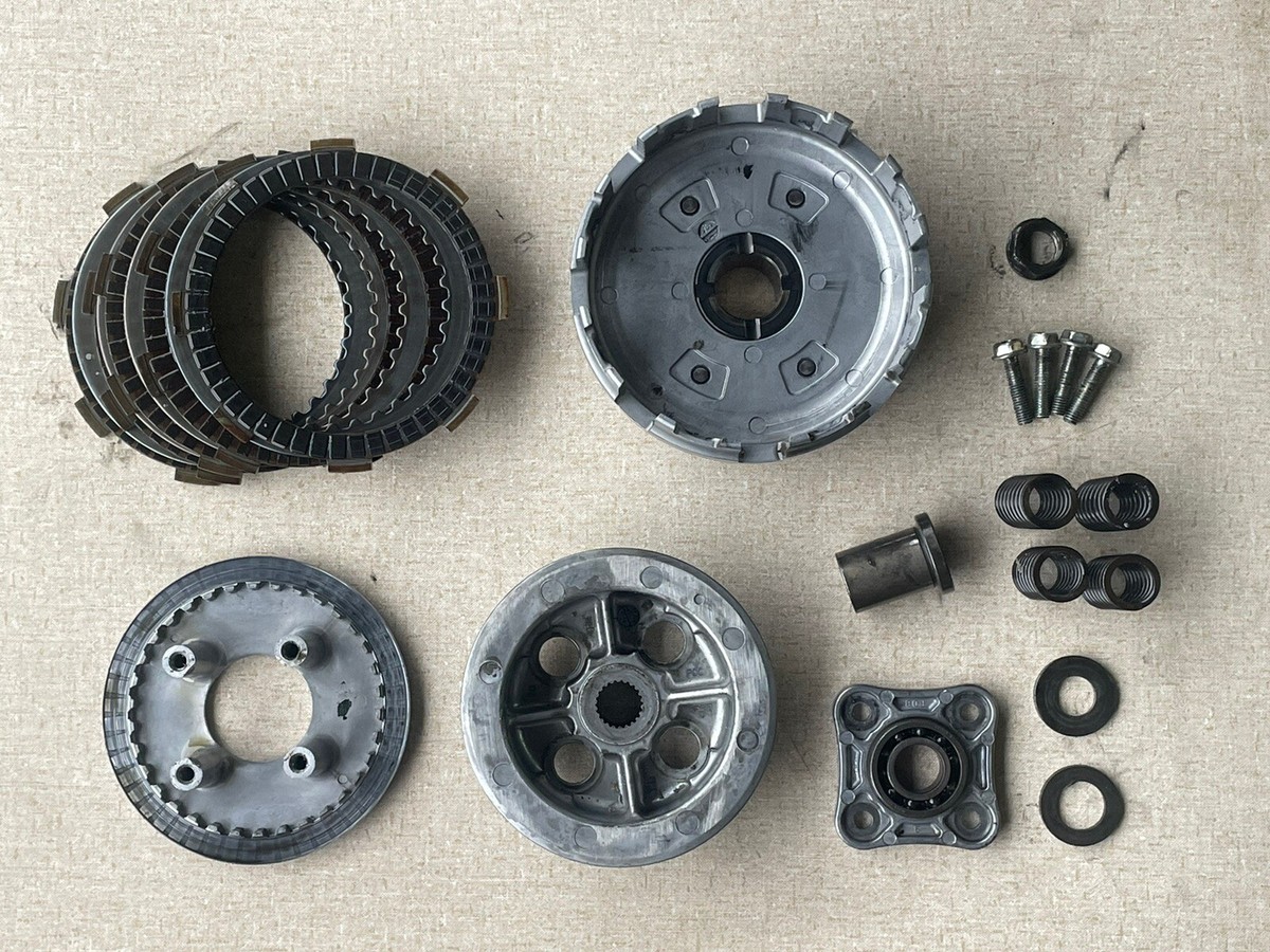 XR250R ME08 フロントフォーク＋クラッチバスケット XR250のME08とMD30