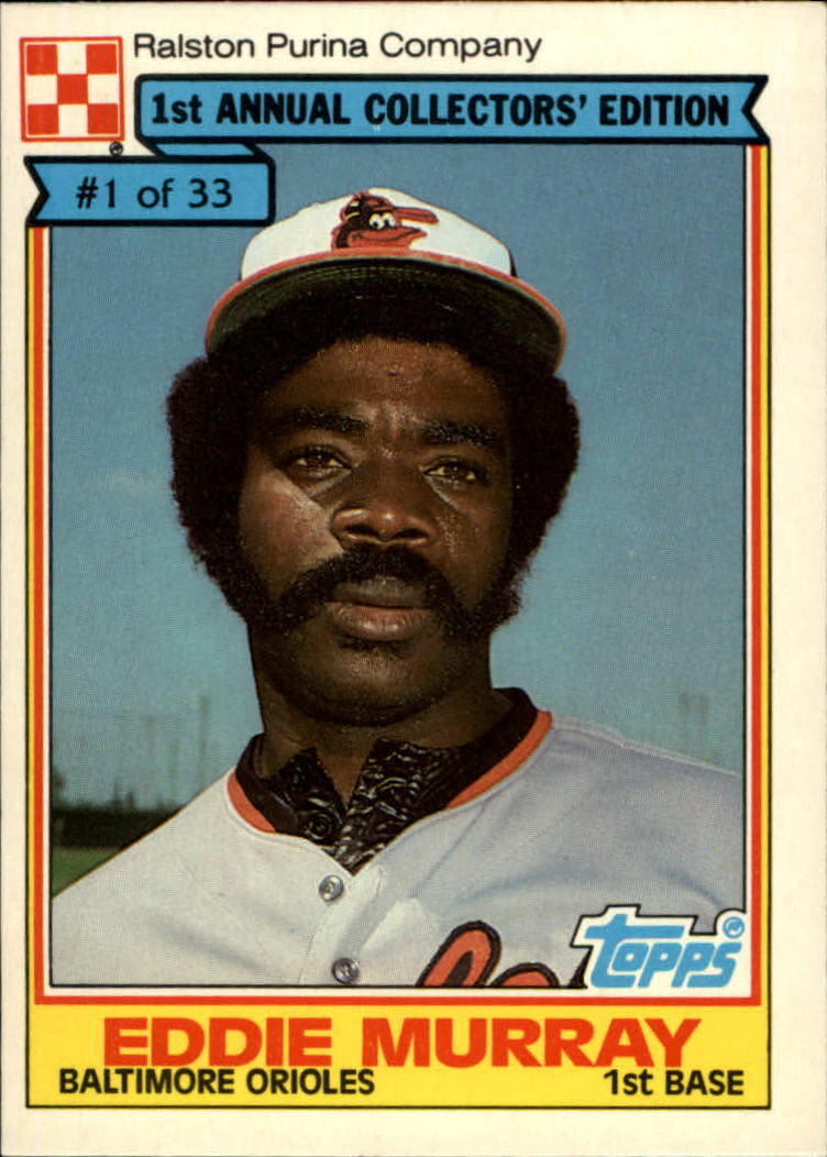 A0327- 1984 Ralston Purina Baseball Card #s 1-33 -You Pick- 15+